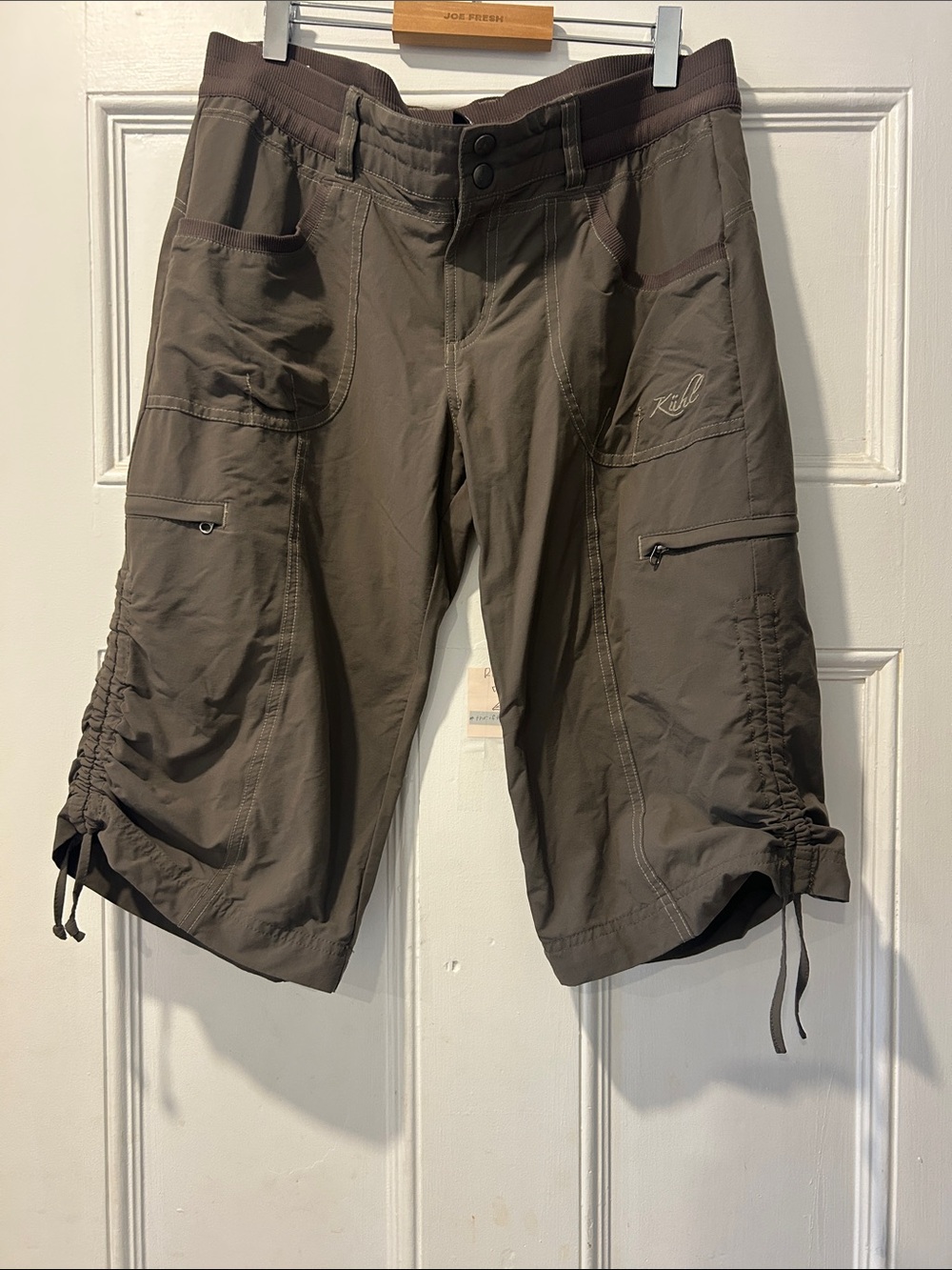 Kuhl Durango Brown Knicker shorts sz 8